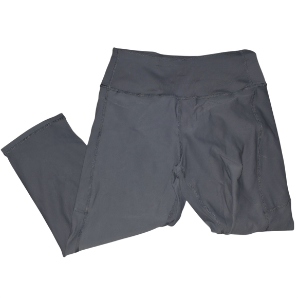 ❤️Stelle Chic Gray High-Waisted Capri Leggings☆ - Picture 1 of 1